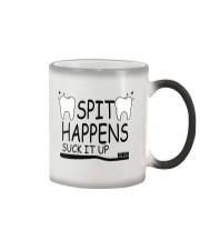 SPIT happens Suck it Up Color Changing Mug tile