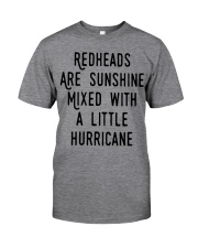 Redheads are Sunshine Classic T-Shirt front