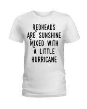 Redheads are Sunshine Ladies T-Shirt tile
