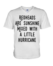 Redheads are Sunshine V-Neck T-Shirt tile
