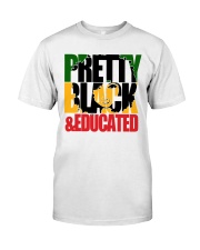 Pretty Black and Educated Premium Fit Mens Tee tile