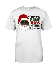There's some Ho' in this house - Black Santa Premium Fit Mens Tee tile