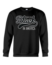 Being Black In America Crewneck Sweatshirt tile