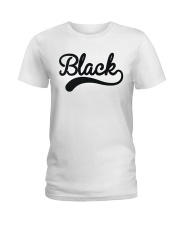 Being Black In America Ladies T-Shirt tile