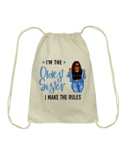 The Oldest Sister Drawstring Bag tile