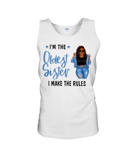 The Oldest Sister Unisex Tank tile