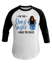 The Oldest Sister Baseball Tee tile