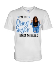 The Oldest Sister V-Neck T-Shirt tile