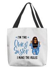 The Oldest Sister All-Over Tote tile