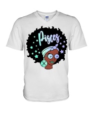 Pisces V-Neck T-Shirt tile