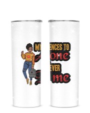 0914 My condolences to anyone Glitter Tumbler tile