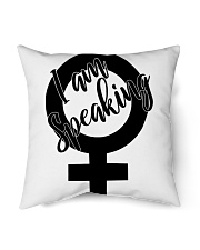 I am speaking 02 Indoor Pillow tile