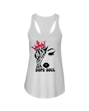 Red Ladies Flowy Tank tile