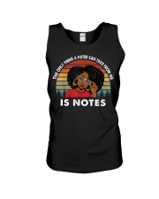 The only thing a hater can take from me is notes Unisex Tank tile
