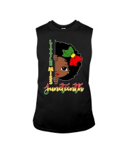 Little miss Juneteenth Sleeveless Tee tile