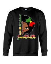 Little miss Juneteenth Crewneck Sweatshirt tile