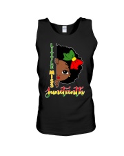 Little miss Juneteenth Unisex Tank tile