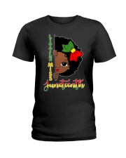 Little miss Juneteenth Ladies T-Shirt tile