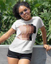 Black Is Beautiful Classic T-Shirt apparel-classic-tshirt-lifestyle-front-232