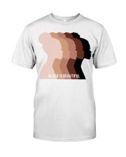 Black Is Beautiful Classic T-Shirt front