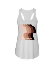 Black Is Beautiful Ladies Flowy Tank tile