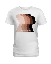 Black Is Beautiful Ladies T-Shirt tile