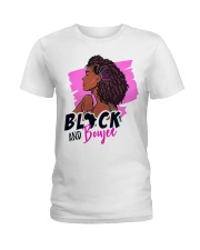 Black and Boujee Ladies T-Shirt tile