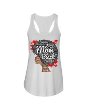 Love Black Mom Ladies Flowy Tank tile