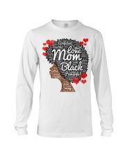 Love Black Mom Long Sleeve Tee tile