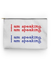 I am speaking - Flag Accessory Pouch tile