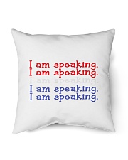I am speaking - Flag Indoor Pillow tile