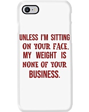 Unless i'm sitting on your face - 6 Phone Case tile