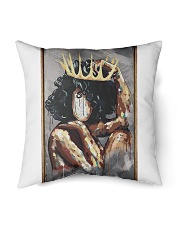 African American Portrait Poster 2 Indoor Pillow tile