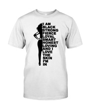 I am black - strong - loyal Premium Fit Mens Tee tile