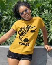 Feeling kinda IDGAF today Classic T-Shirt apparel-classic-tshirt-lifestyle-front-232