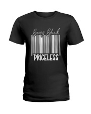 Being Black Priceless Ladies T-Shirt tile