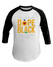 Physical Education Teacher Baseball Tee tile