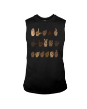 I can't breathe ASL Sign Language Sleeveless Tee tile