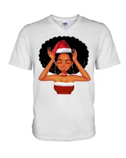 Merry Christmas V-Neck T-Shirt tile