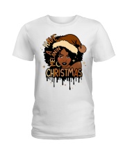 Have a melanin christmas Ladies T-Shirt tile
