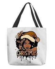 Have a melanin christmas All-Over Tote tile