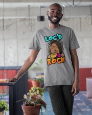 Black girl Loc'd girls rock Classic T-Shirt apparel-classic-tshirt-lifestyle-front-34
