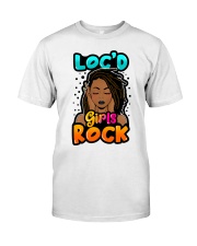 Black girl Loc'd girls rock Premium Fit Mens Tee tile