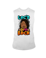 Black girl Loc'd girls rock Sleeveless Tee tile