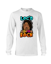 Black girl Loc'd girls rock Long Sleeve Tee tile