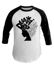 Dear Black girl Baseball Tee tile