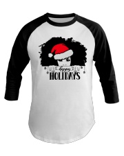 Merry Christmas 3 Baseball Tee tile