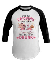 Camping Drunk 2 Baseball Tee tile