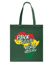 Black History is world history Tote Bag tile