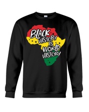 Black History is world history Crewneck Sweatshirt tile